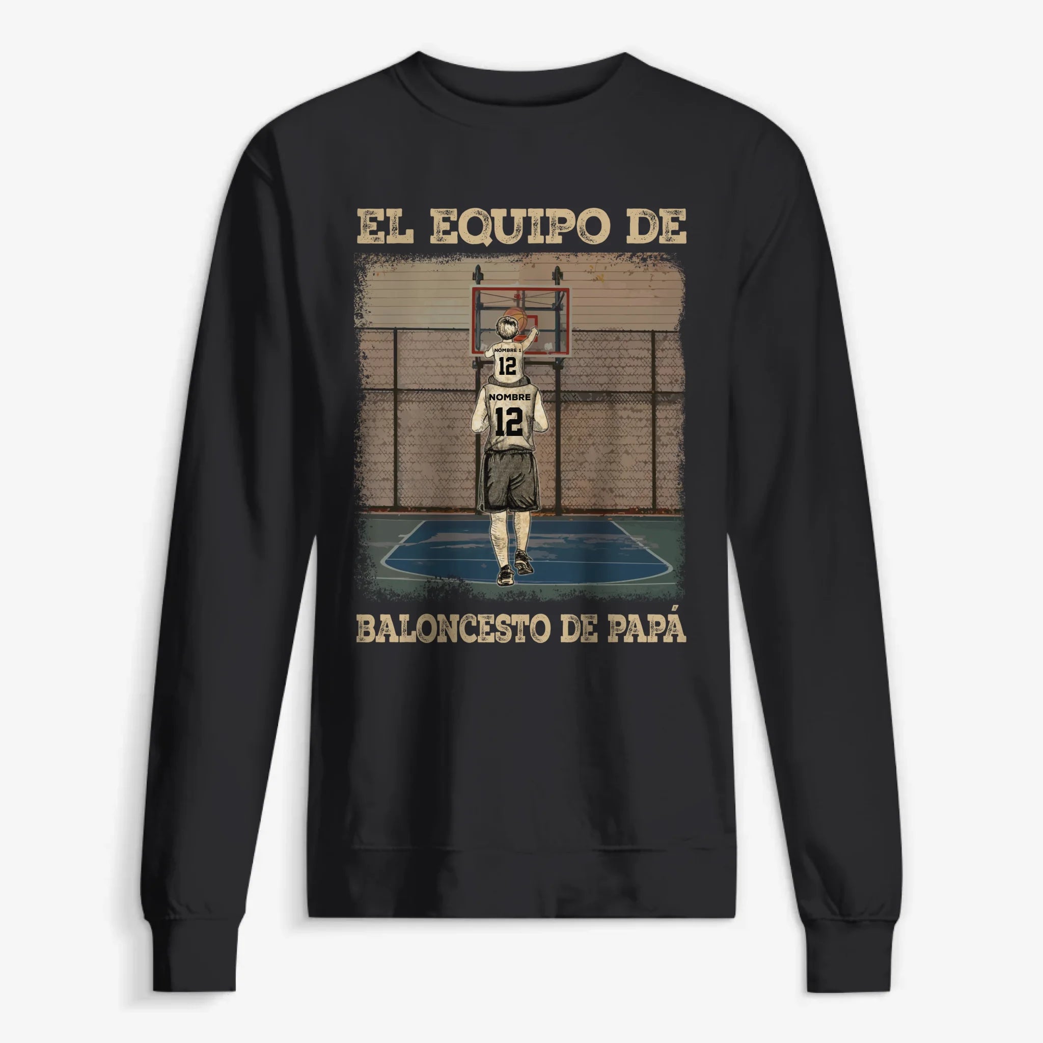 UNISEX SWEATSHIRT Front Dark