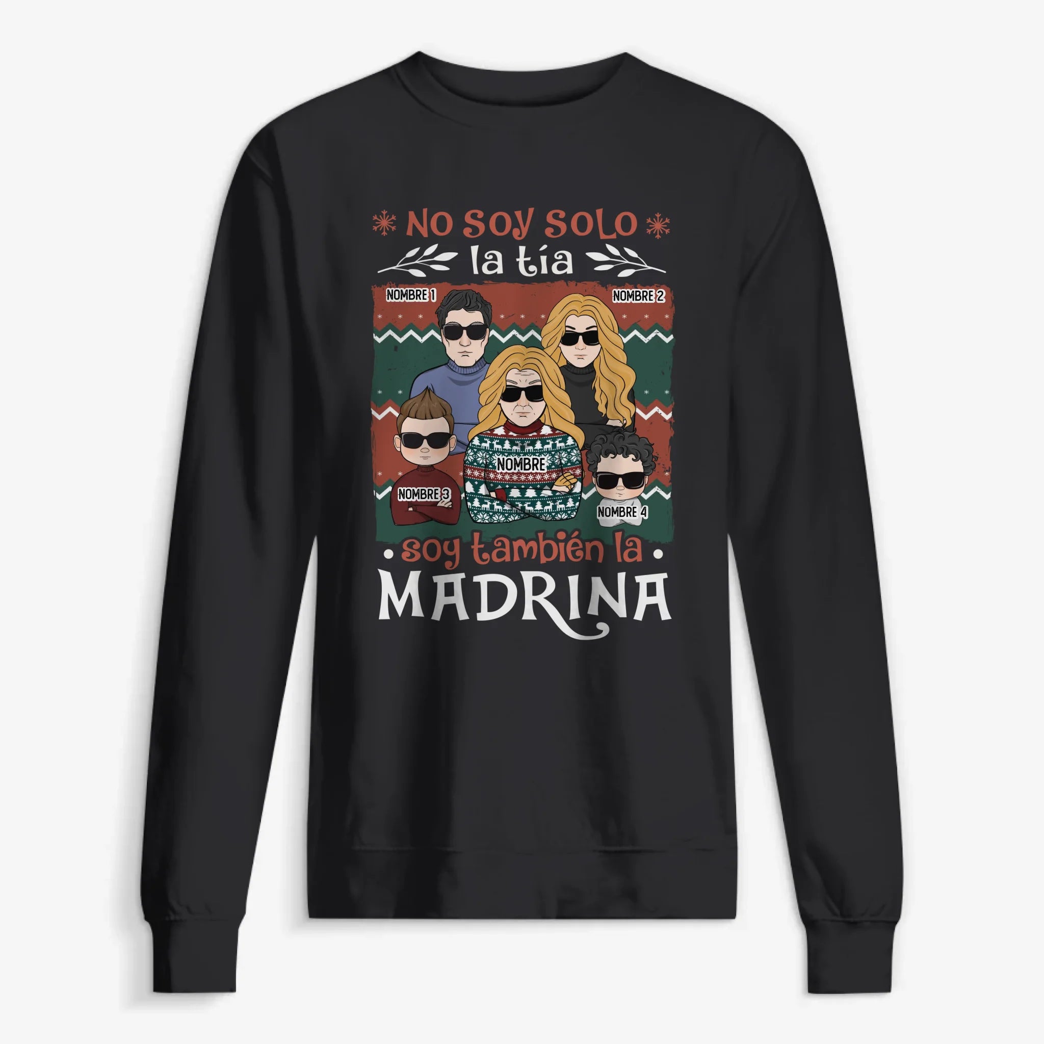 UNISEX SWEATSHIRT Front Dark