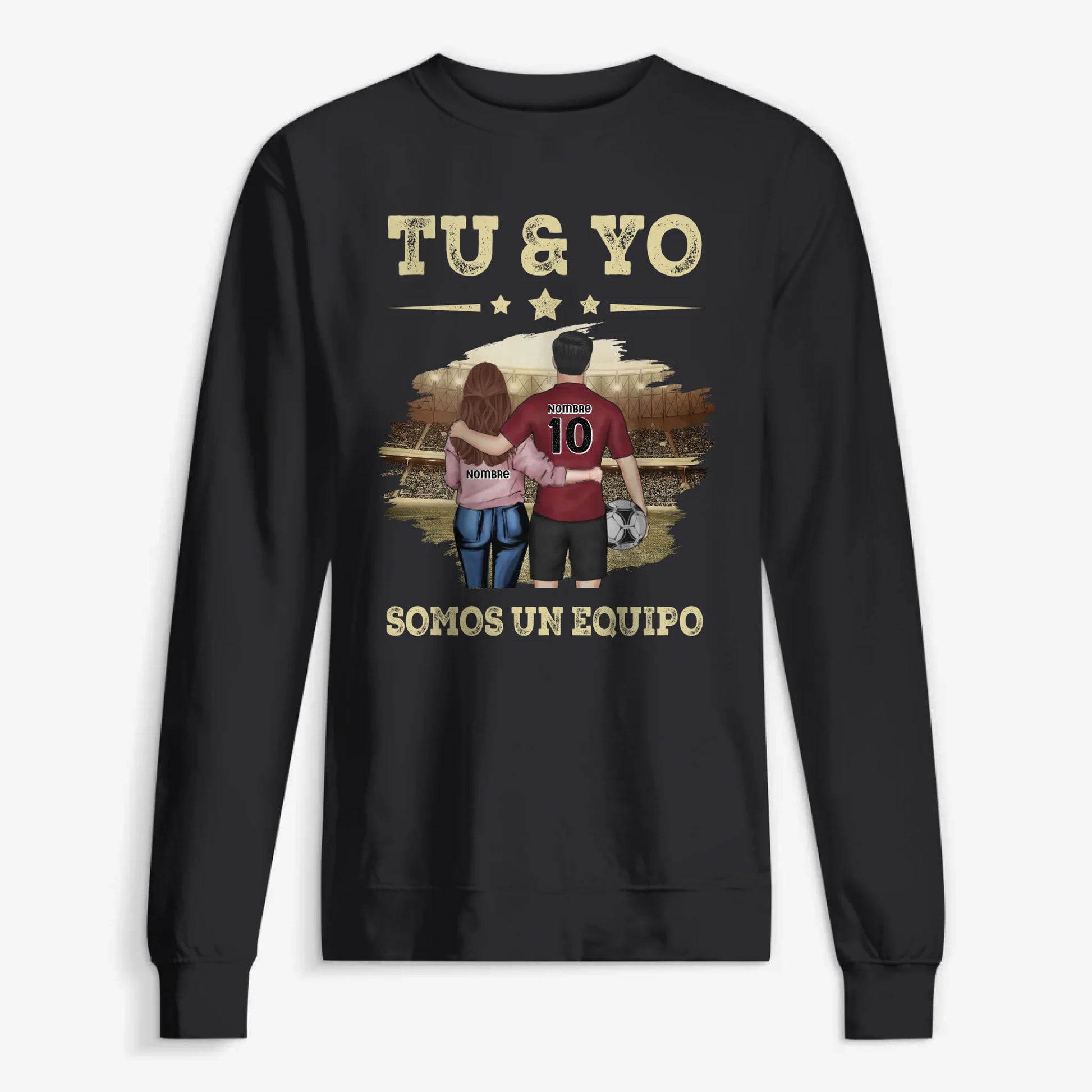 UNISEX SWEATSHIRT Front Dark