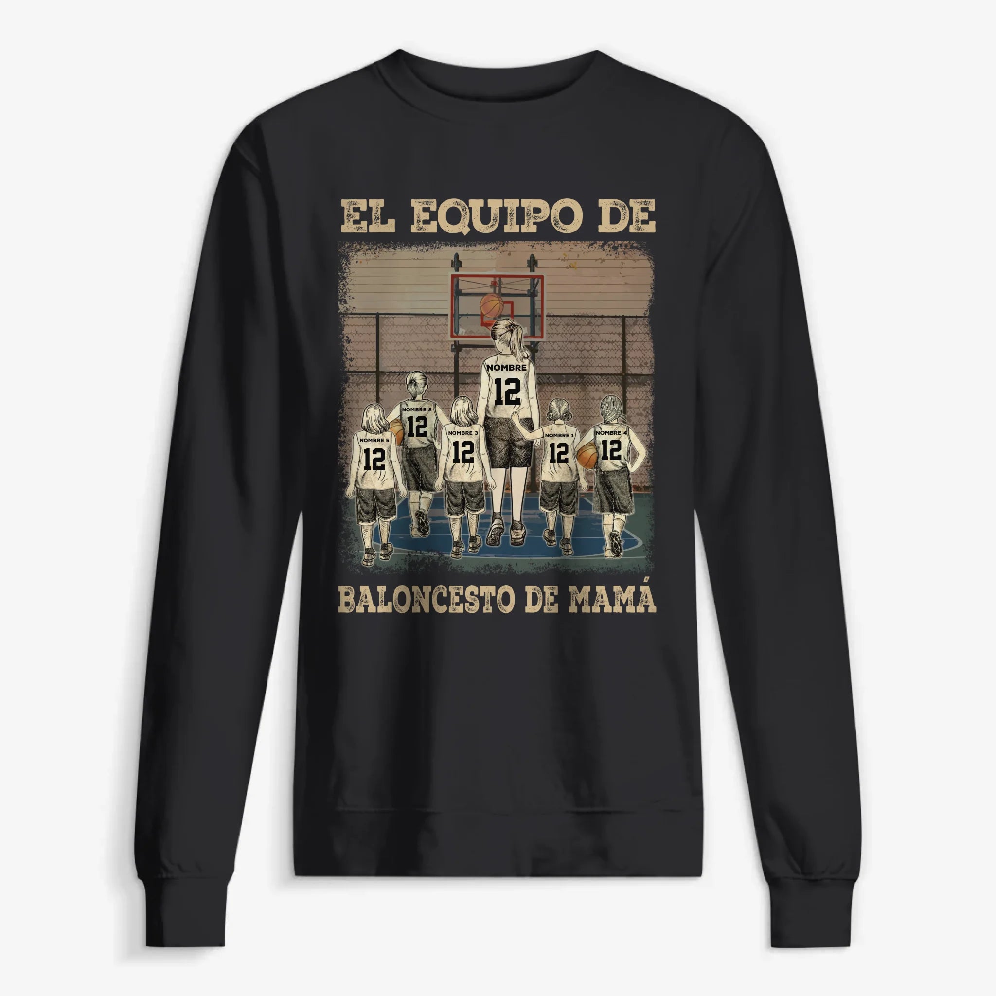 UNISEX SWEATSHIRT Front Dark