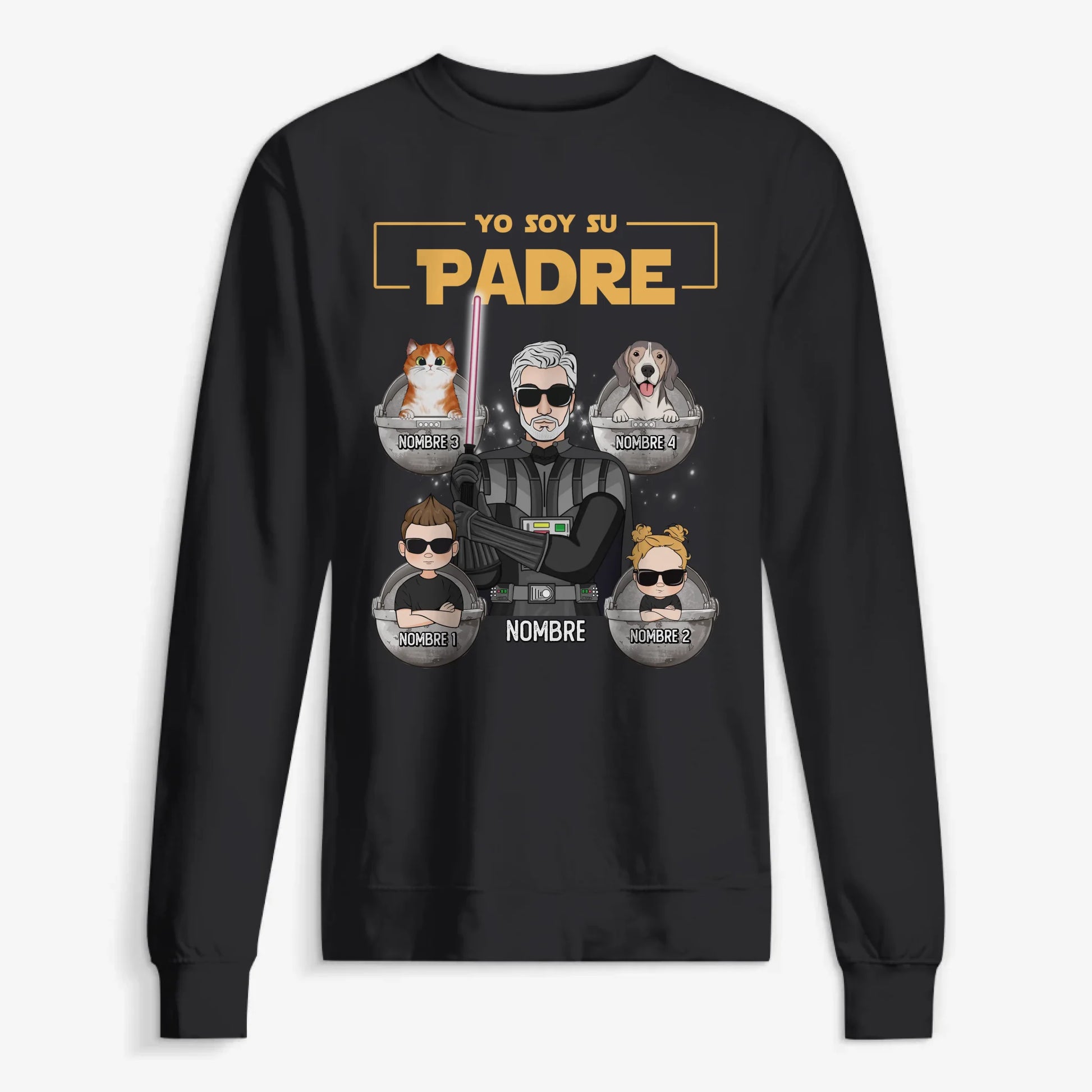 UNISEX SWEATSHIRT Front Dark