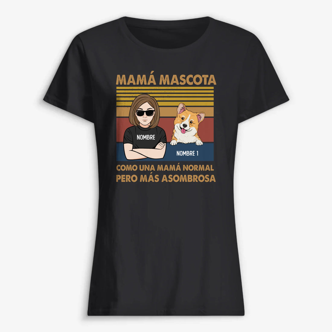 CLASSIC WOMEN T-SHIRT Front Dark