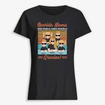 CLASSIC WOMEN T-SHIRT Front Dark