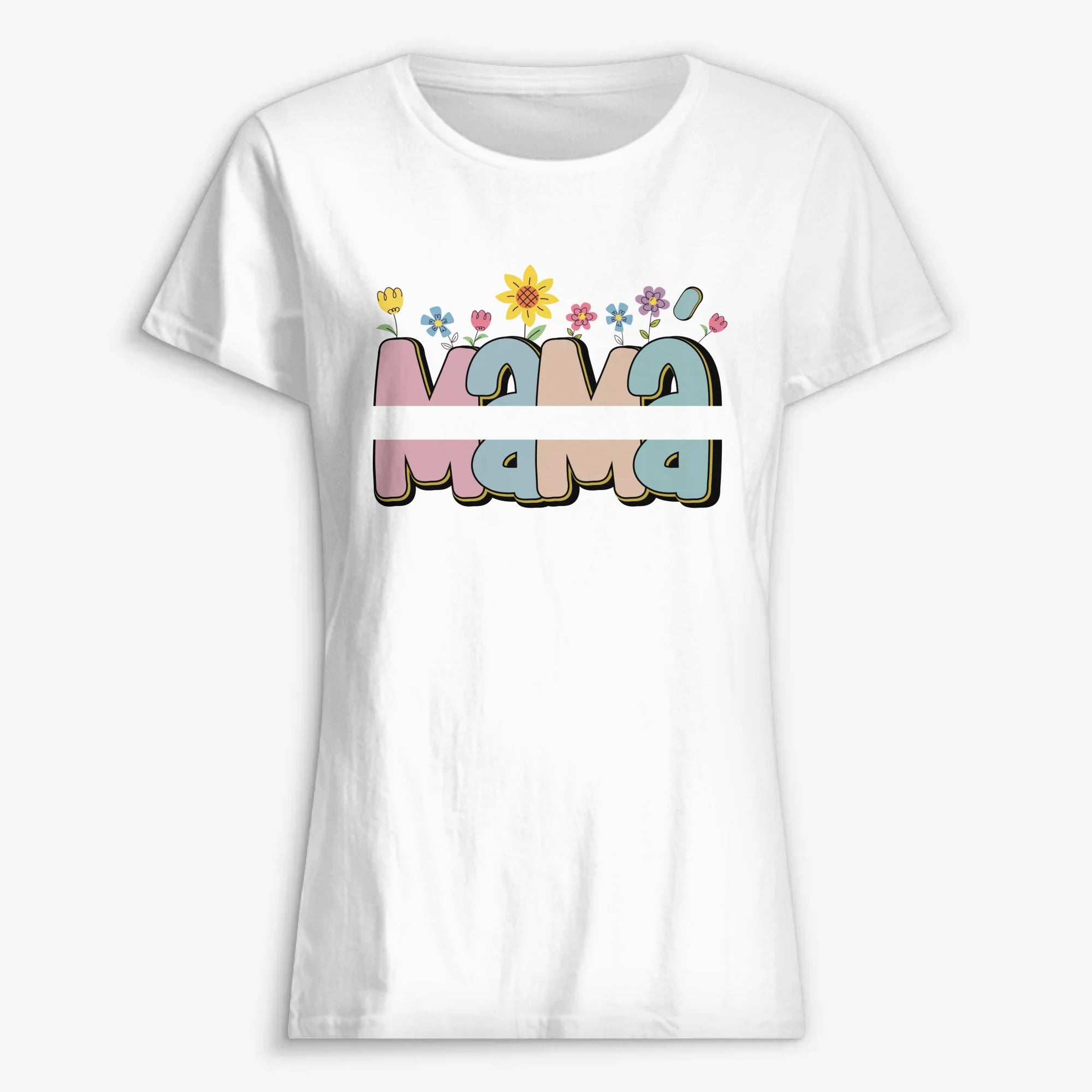 Personalizar Camisetas Para Mamá | Personalizado Regalo Para Mamá | Mami flor