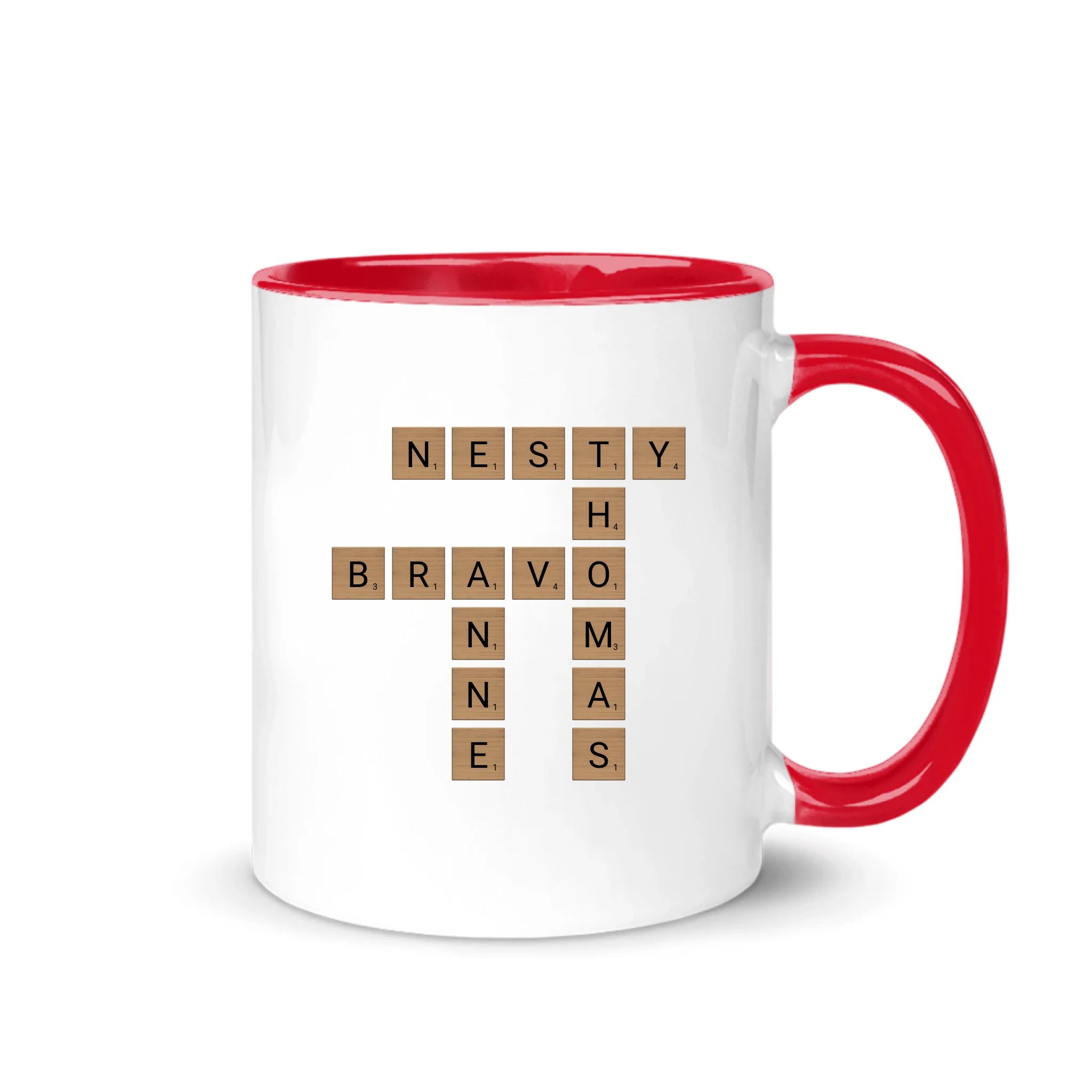 Taza Personalizada Crucigramas Para Papá - La mano de papá