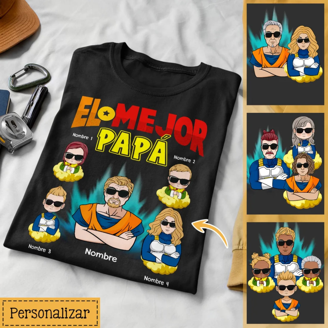 UNISEX T-SHIRT Front Dark