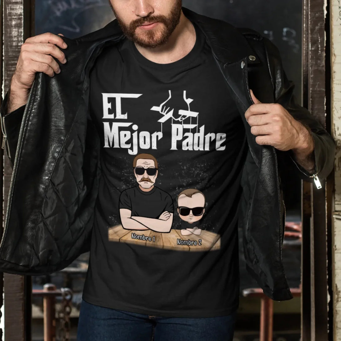 UNISEX T-SHIRT Front Dark