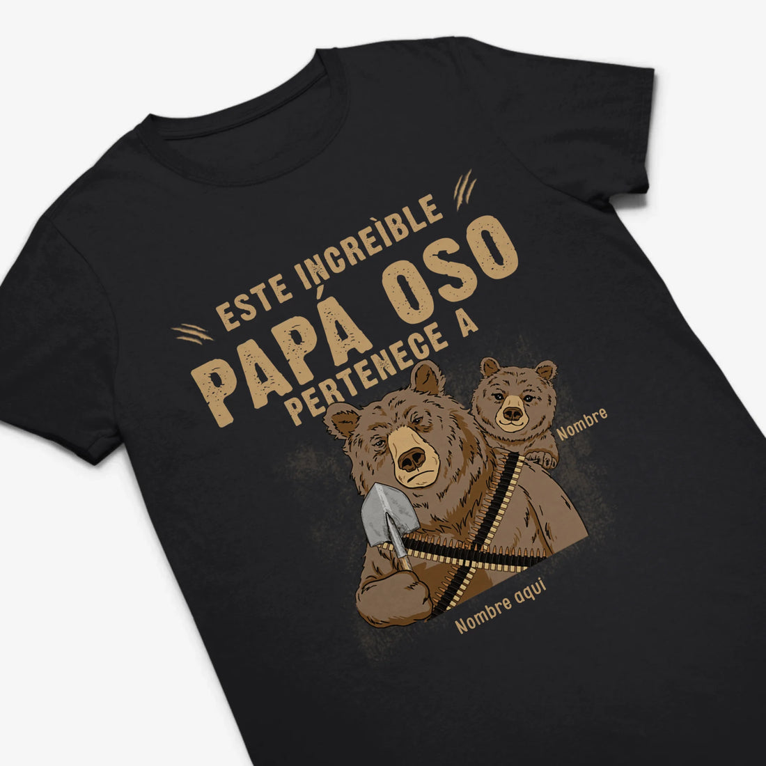 UNISEX T-SHIRT Front Dark