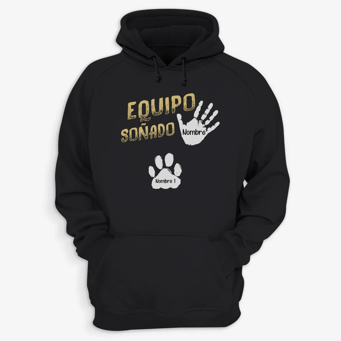 UNISEX HOODIE Front Dark