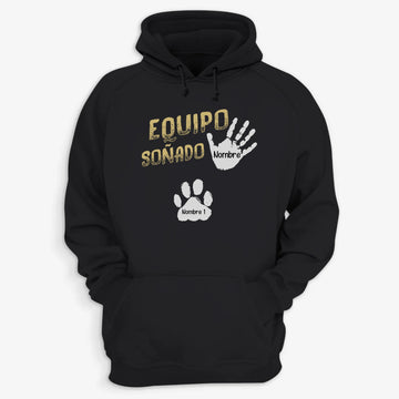 UNISEX HOODIE Front Dark