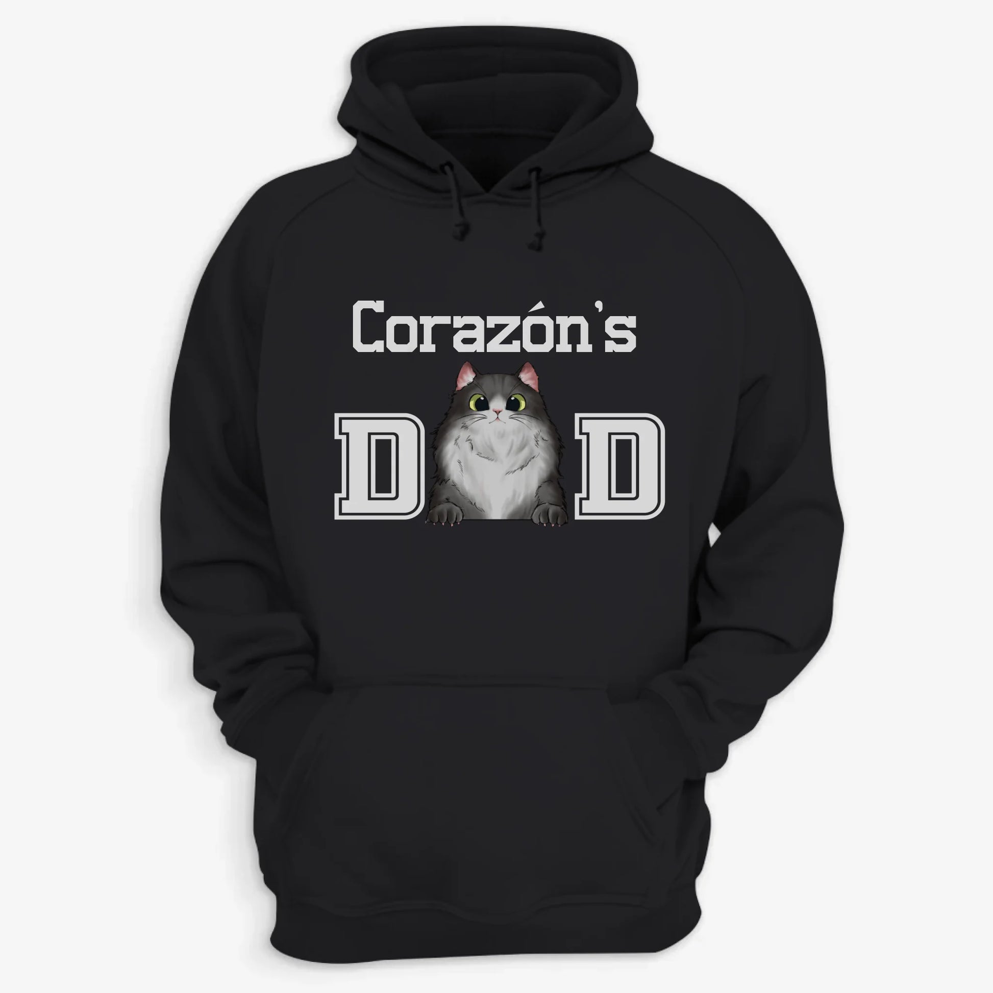 UNISEX HOODIE Front Dark