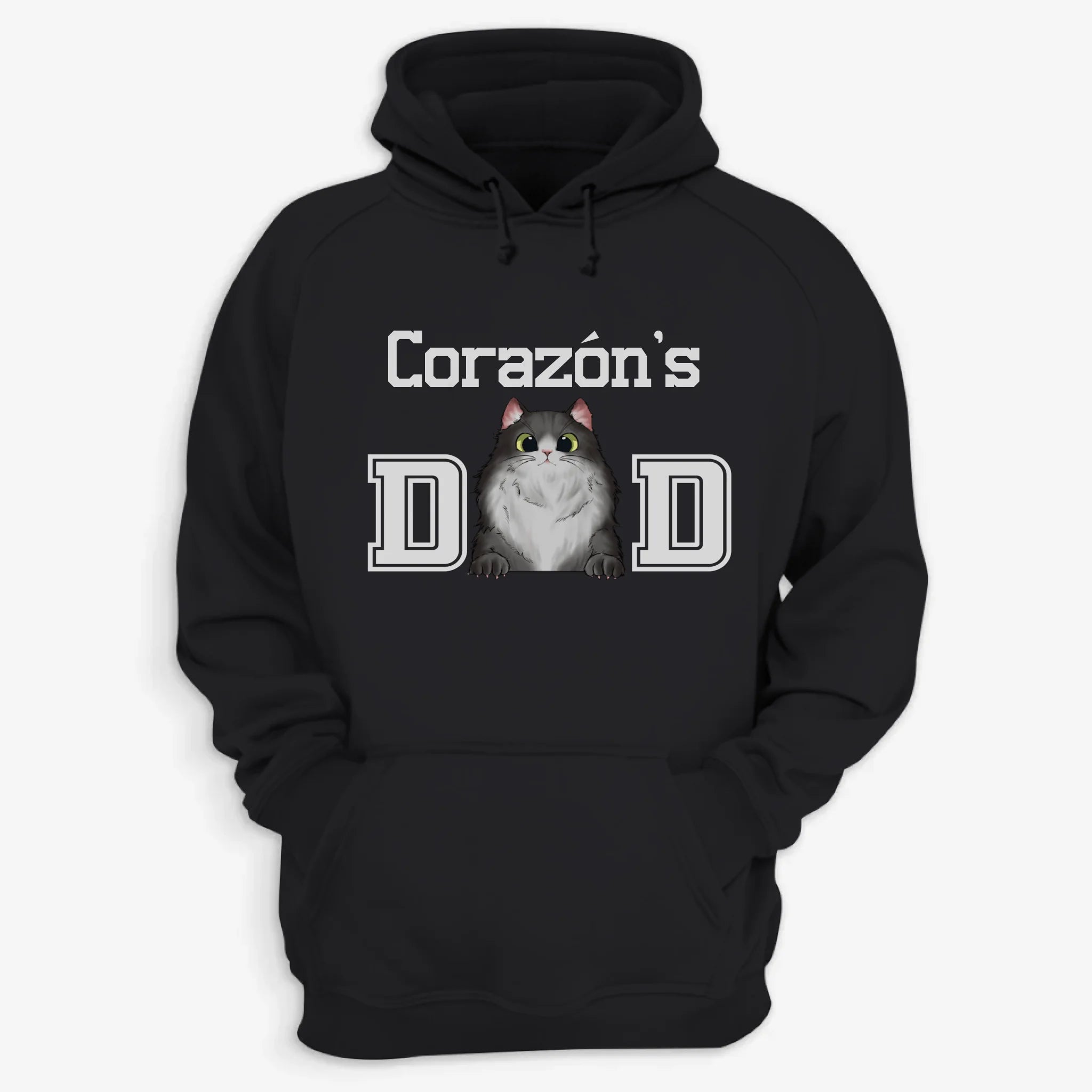 UNISEX HOODIE Front Dark
