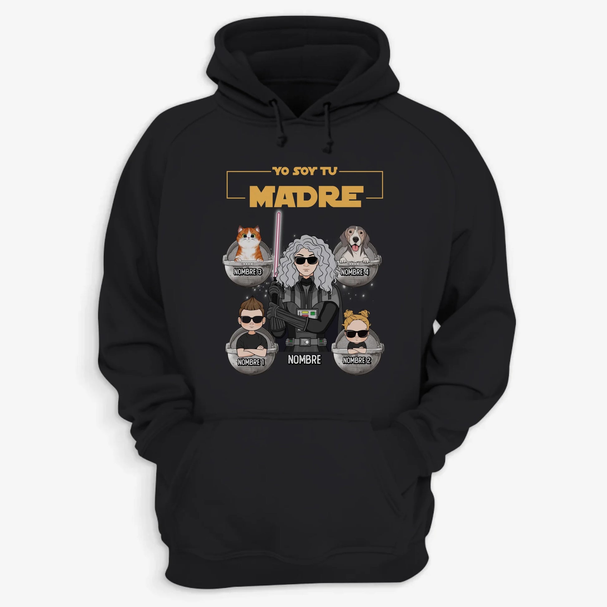 UNISEX HOODIE Front Dark