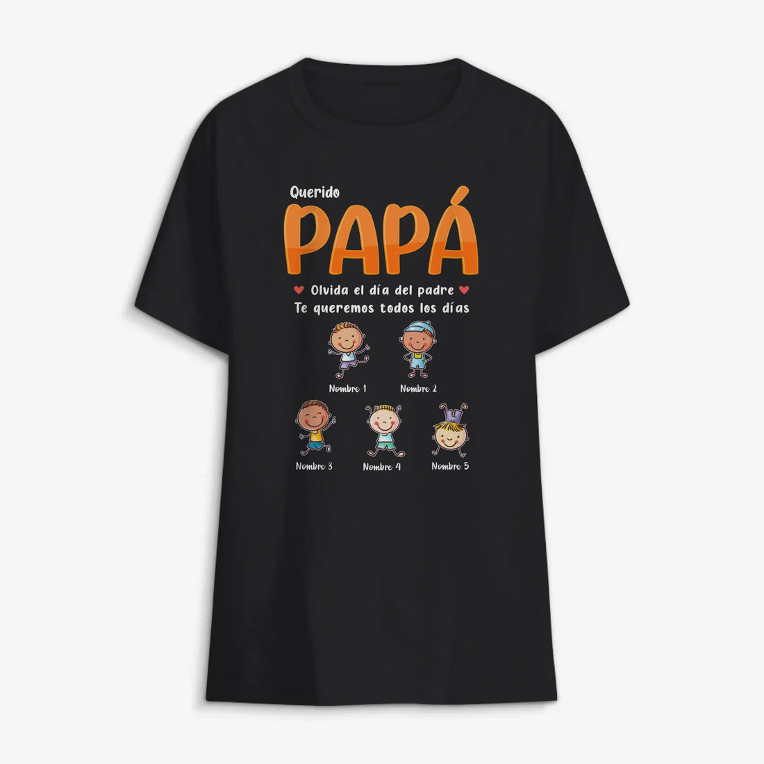 UNISEX T-SHIRT Front Dark