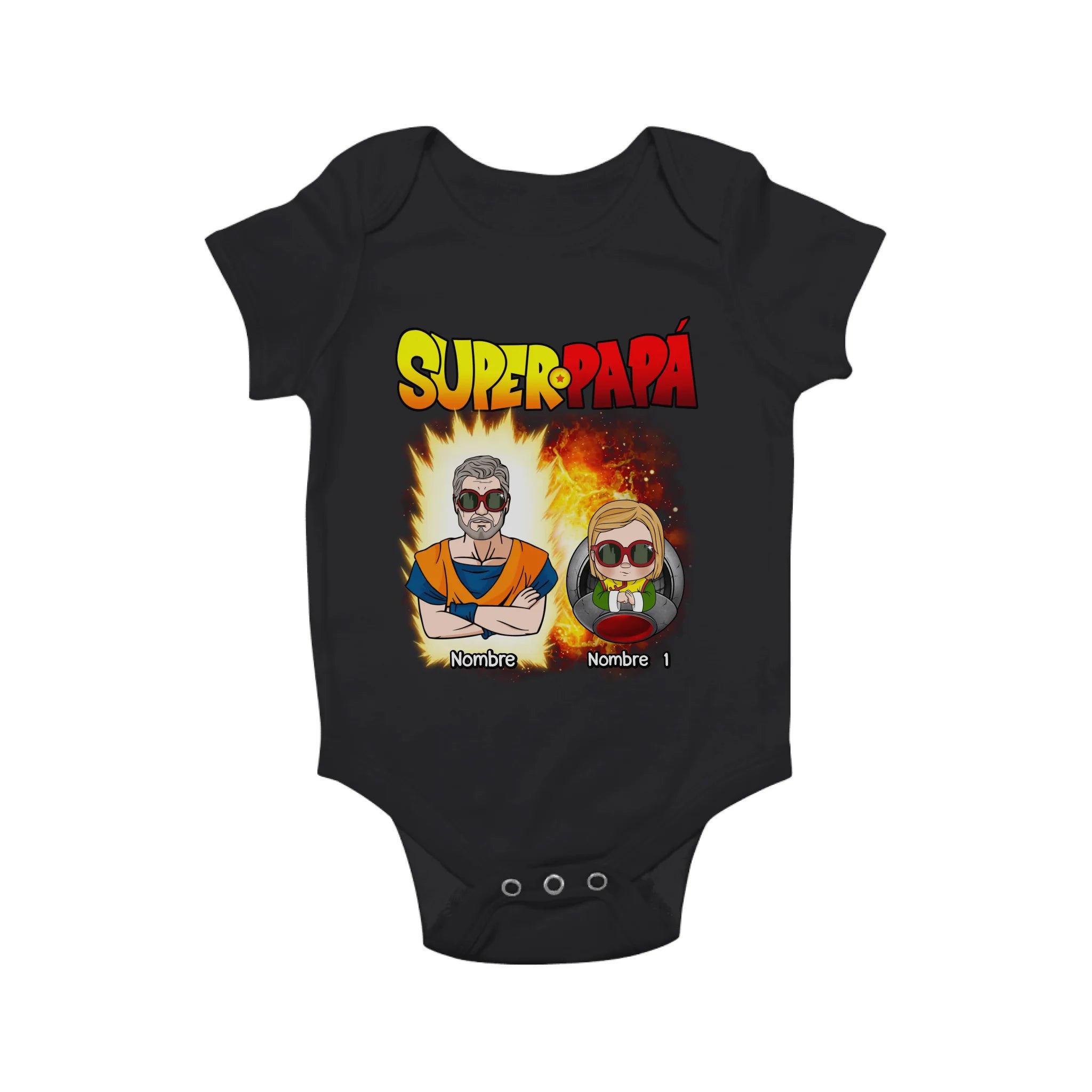 Personalizar Camisetas Para Papá| Super Papá DB