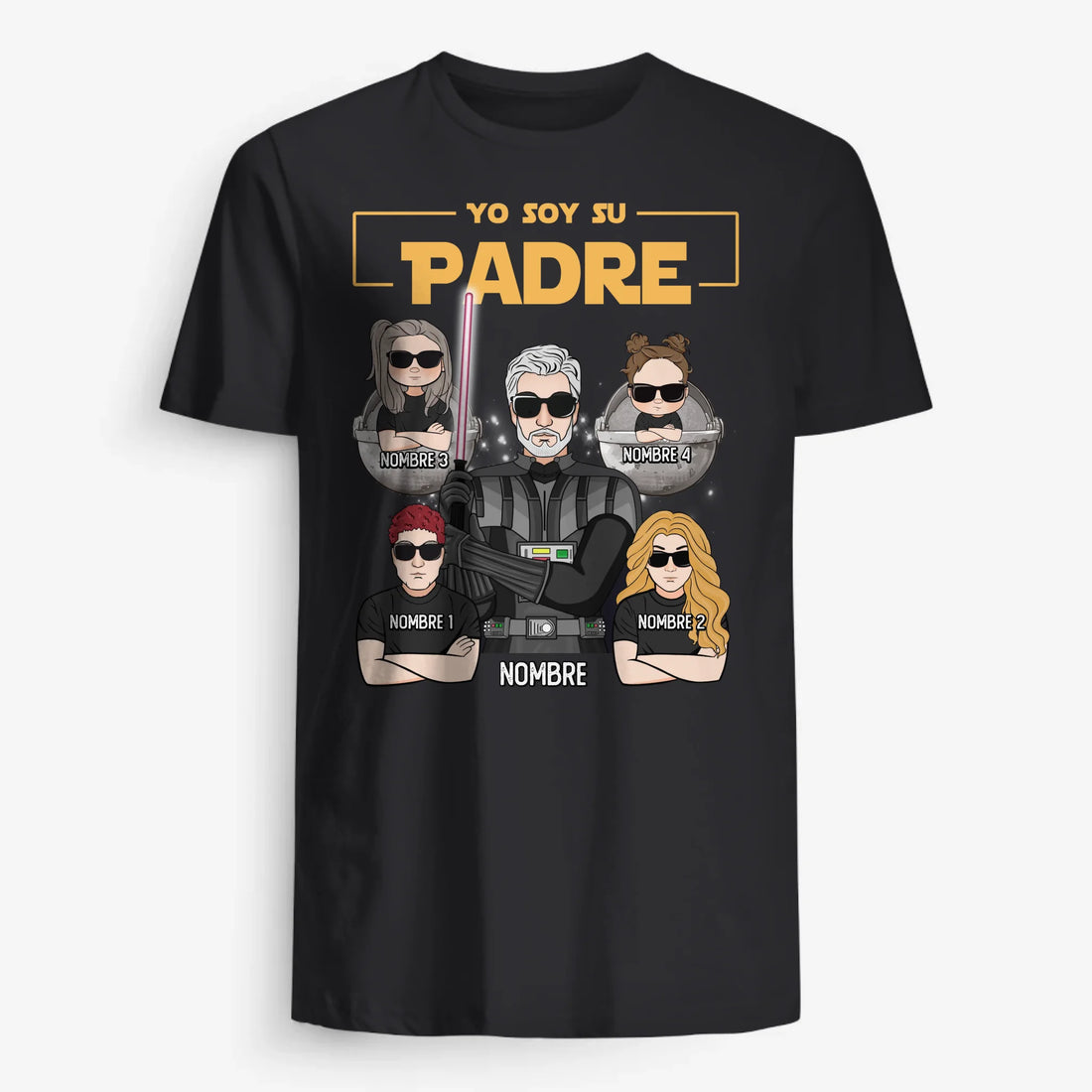 UNISEX T-SHIRT Front Dark