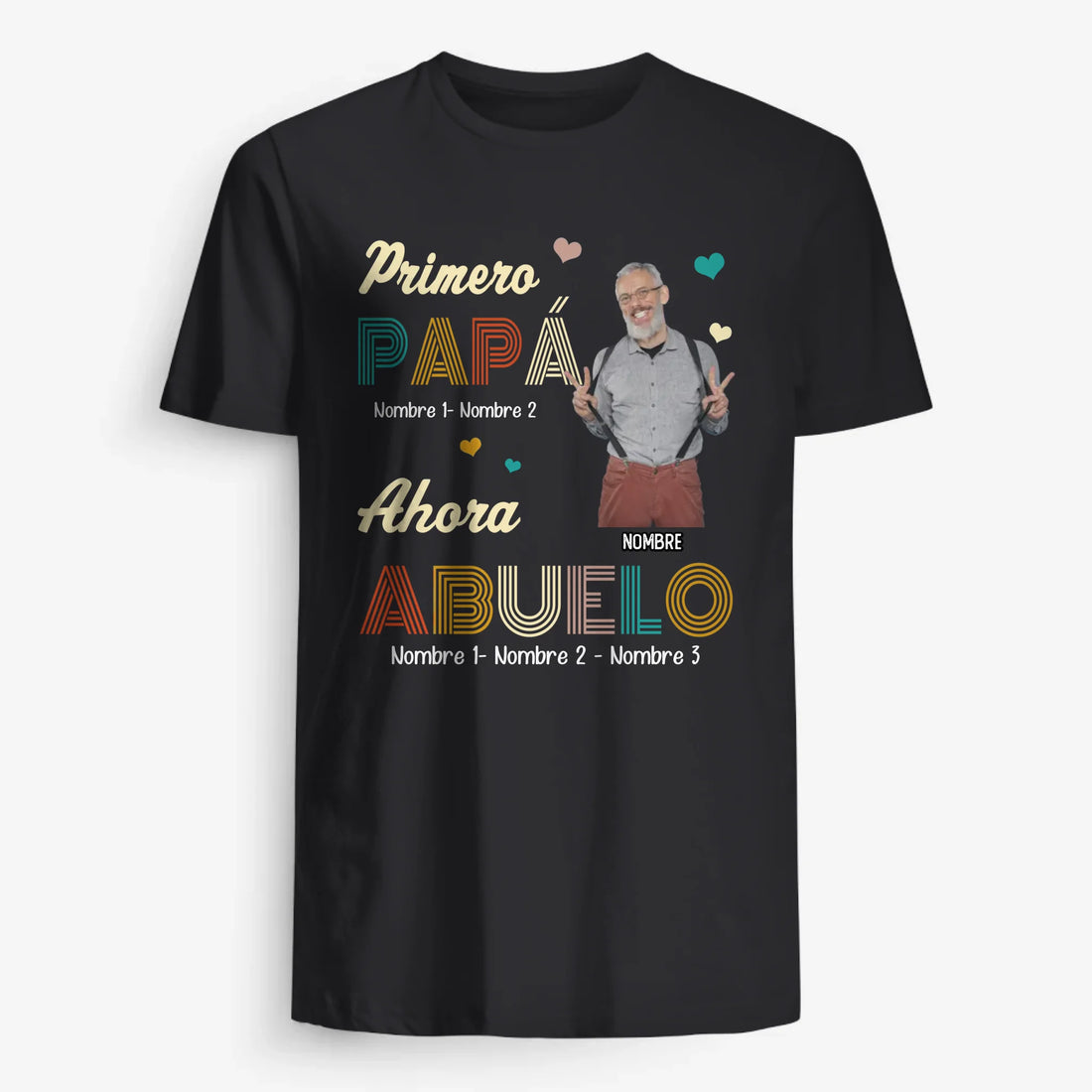 UNISEX T-SHIRT Front Dark