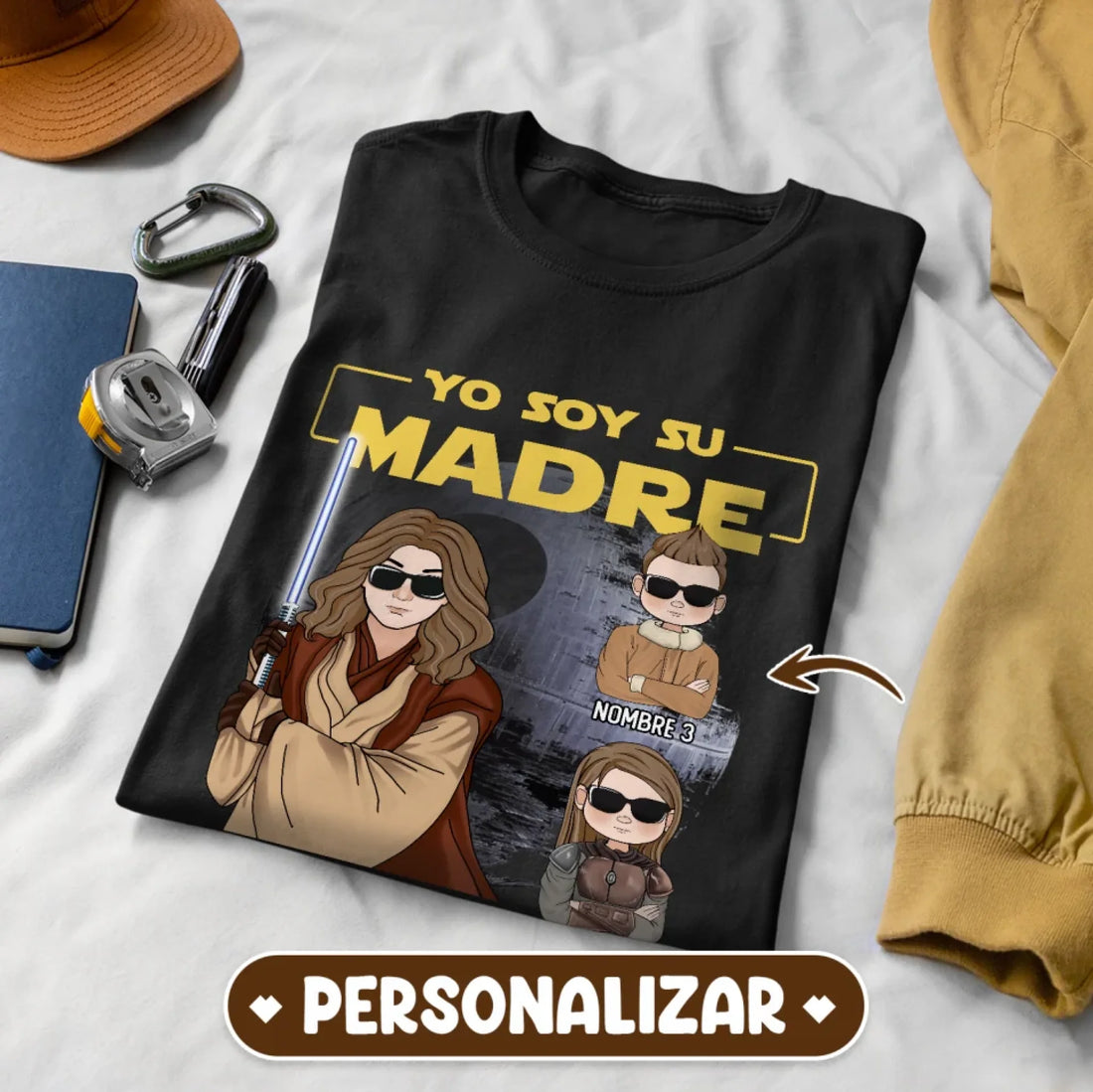 UNISEX T-SHIRT Front Dark