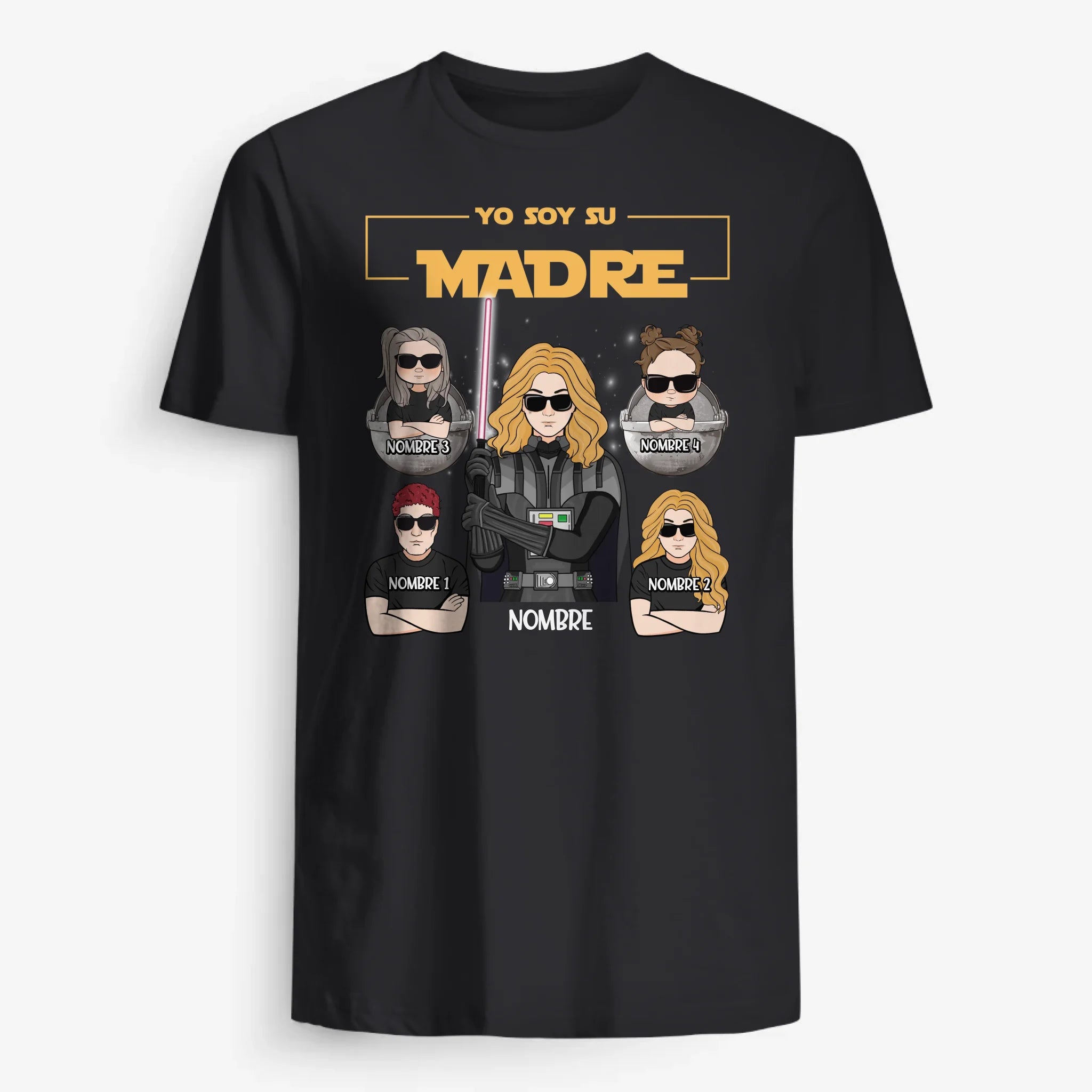 UNISEX T-SHIRT Front Dark