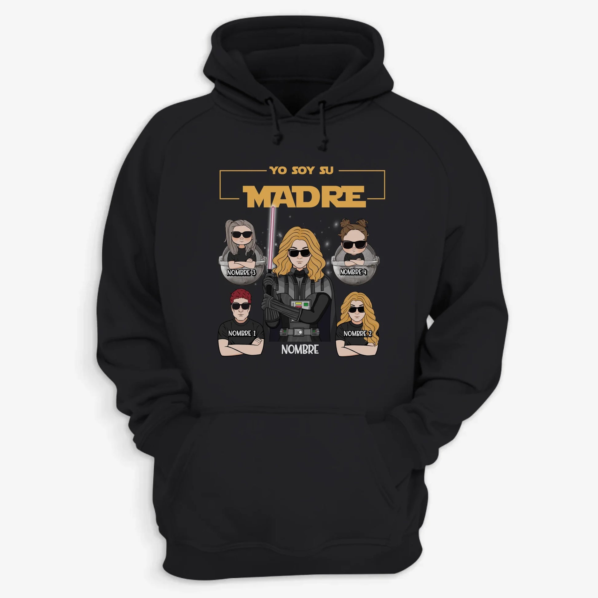UNISEX HOODIE Front Dark