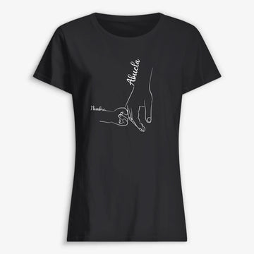 CLASSIC WOMEN T-SHIRT Front Dark