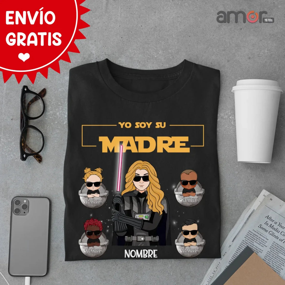 UNISEX T-SHIRT Front Dark