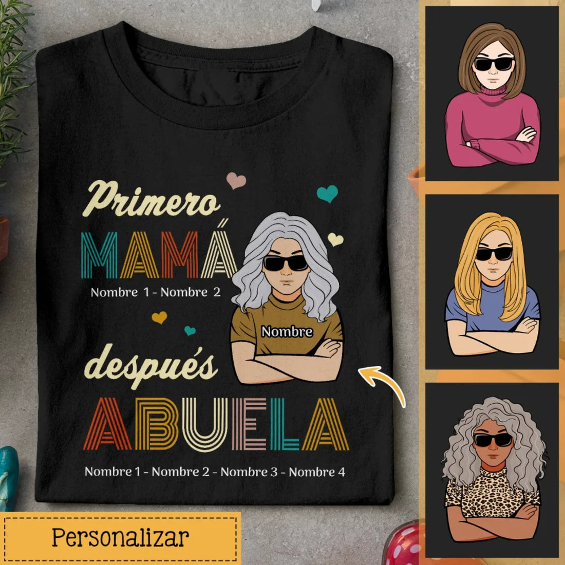 CLASSIC WOMEN T-SHIRT Front Dark
