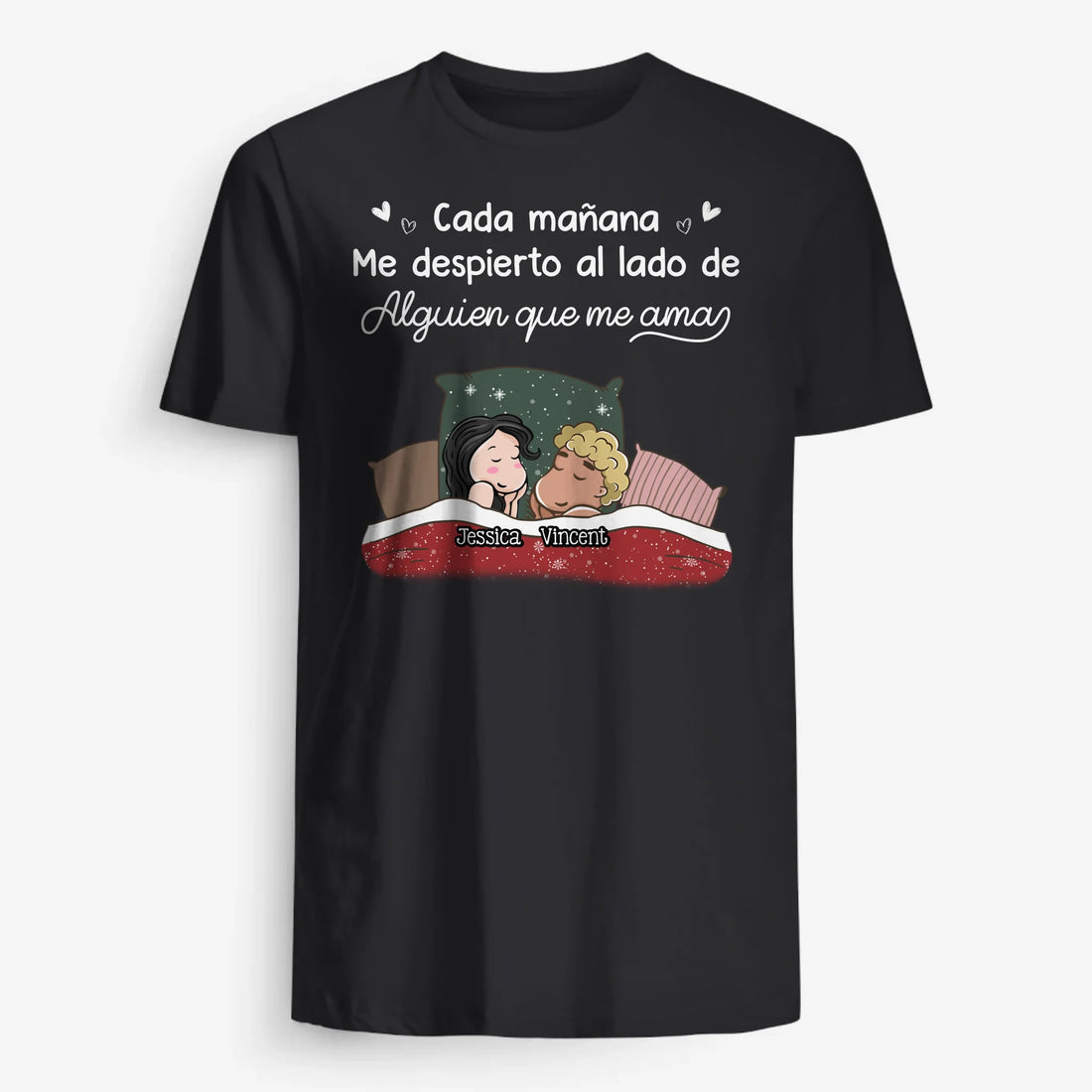 UNISEX T-SHIRT Front Dark