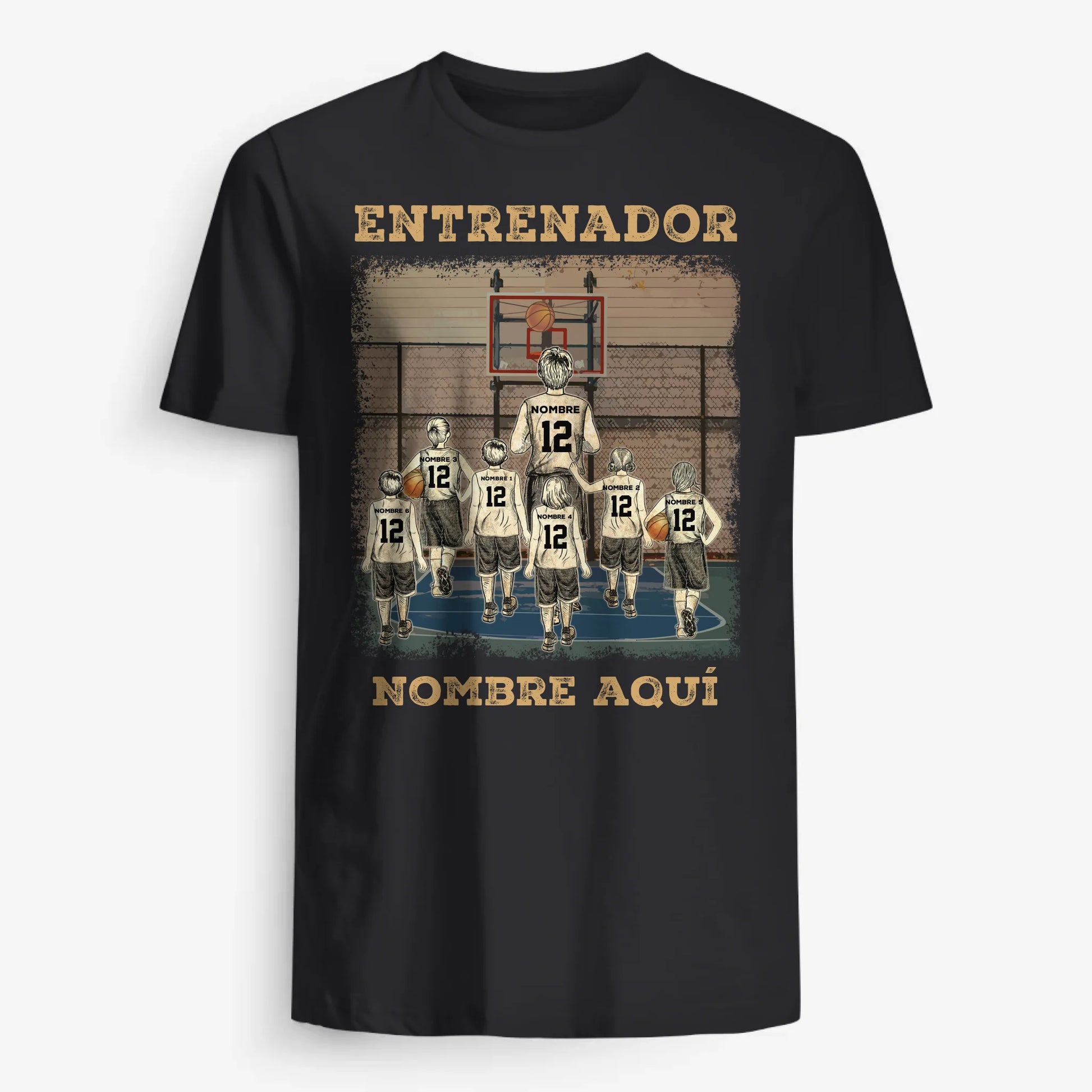 UNISEX T-SHIRT Front Dark