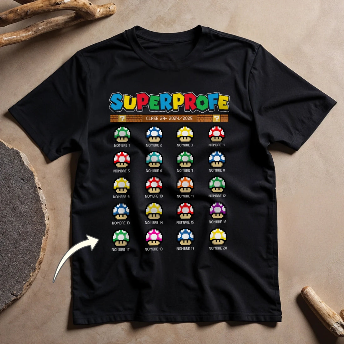UNISEX T-SHIRT Front Dark
