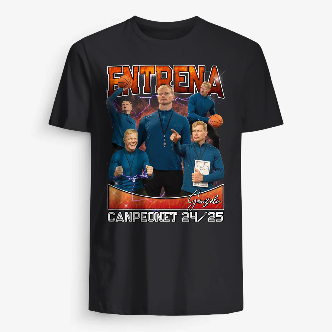 UNISEX T-SHIRT Front Dark
