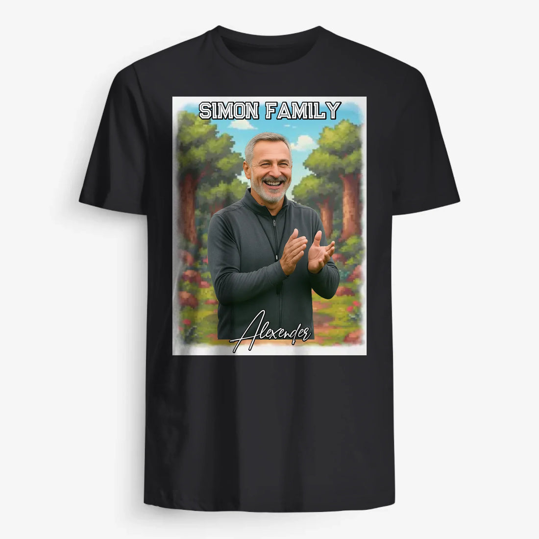 UNISEX T-SHIRT Front Dark