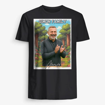 UNISEX T-SHIRT Front Dark