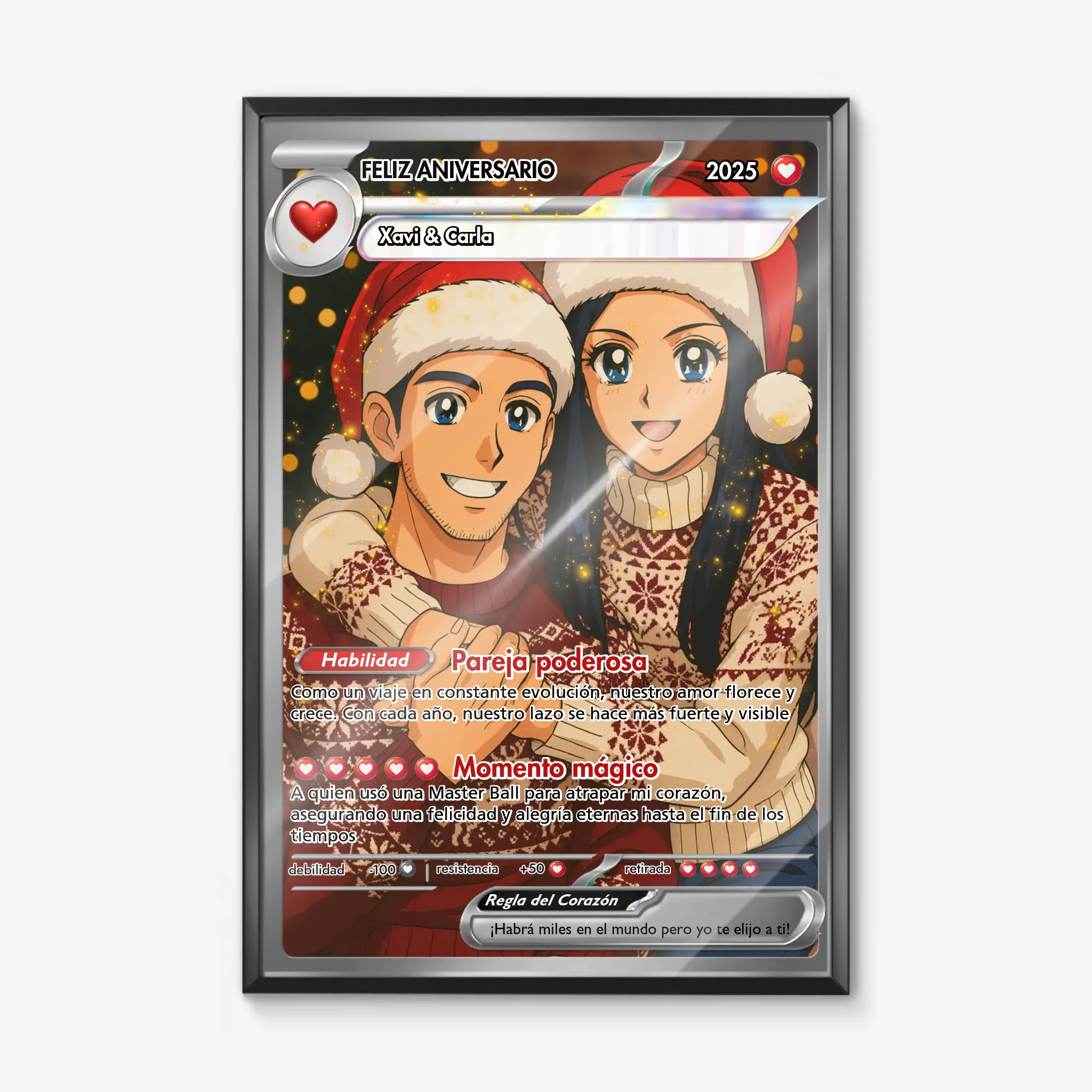 Metal Frame Poster 30x45