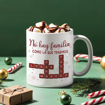 Nuestra primera Navidad juntos - Taza de Navidad personalizada