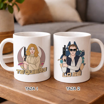 Taza personalizada para Parejas - Te quiero Lo sé - Regalo san valentin hombre mujer