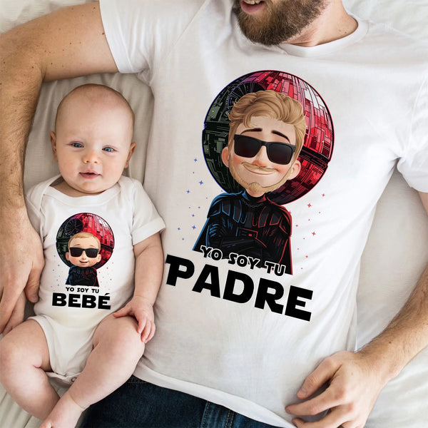 Camisetas a Juego Personalizadas Padre y Bebé | Yo Soy Tu Padre