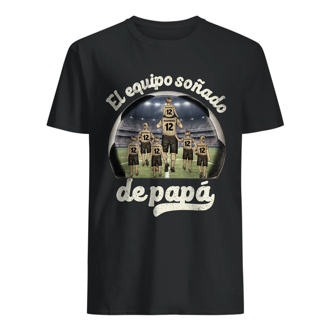 CLASSIC MEN T-SHIRT Dark Front