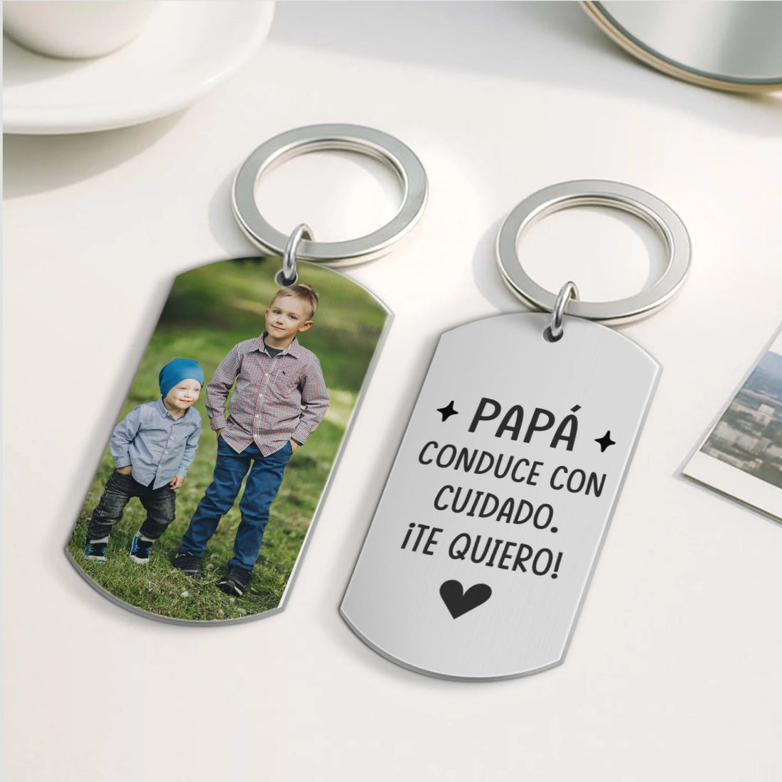 Keychain Steel BASE B 1