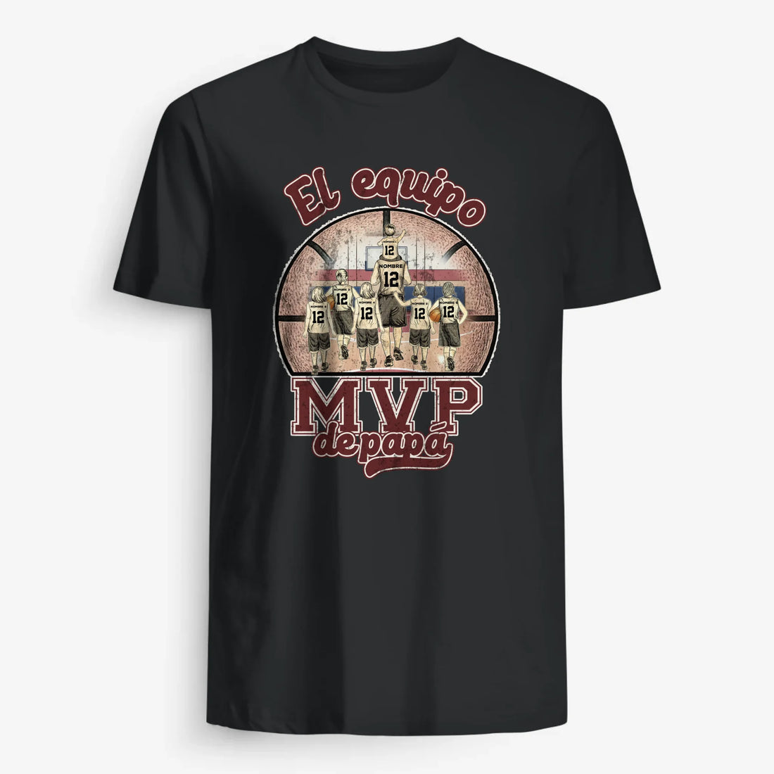 CLASSIC MEN T-SHIRT Dark Front