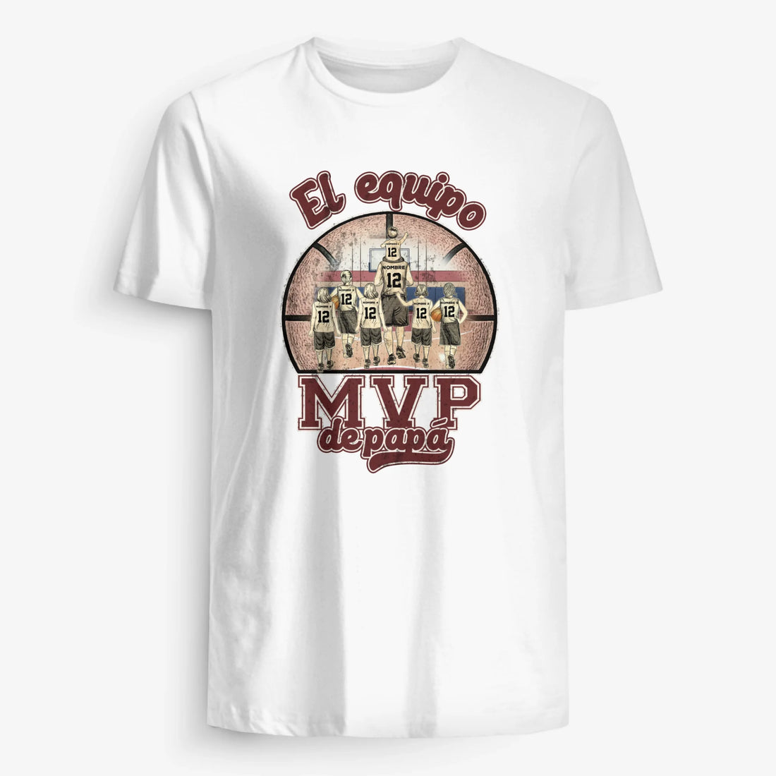 CLASSIC MEN T-SHIRT Dark Front