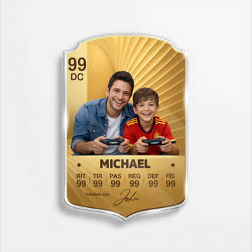 Acrylic Football Card Sign BASE B