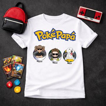 Camiseta personalizada para papá – Pókepapá