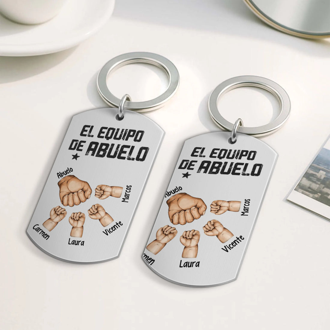 Keychain Steel BASE B 1