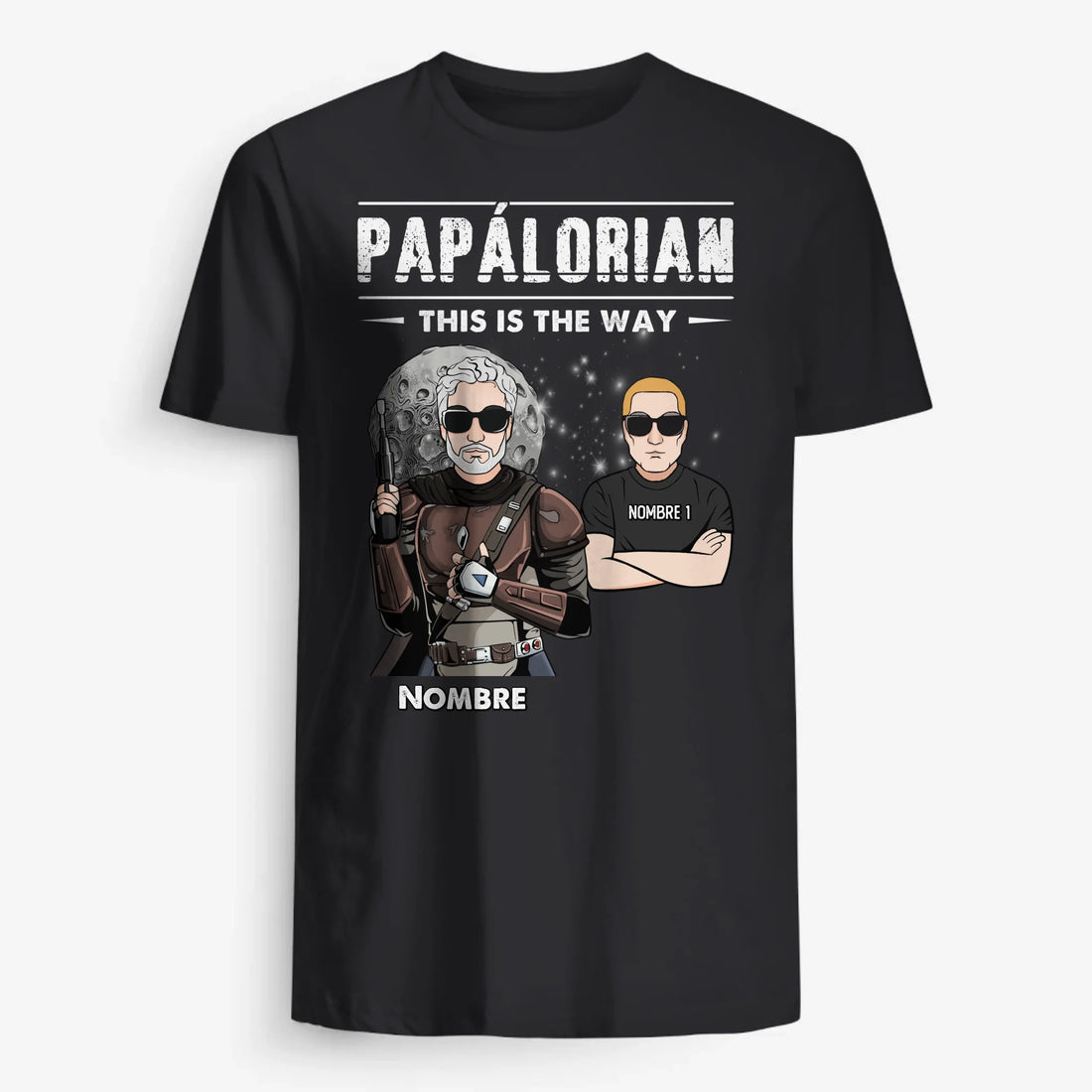 UNISEX T-SHIRT Front Dark