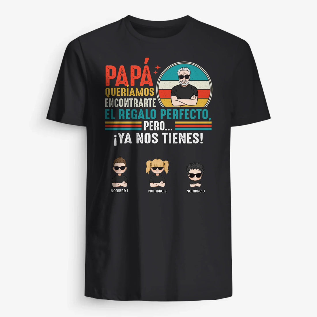 UNISEX T-SHIRT Front Dark