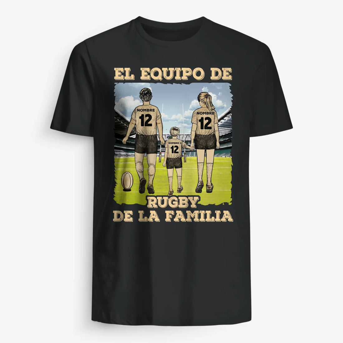 CLASSIC MEN T-SHIRT Dark Front