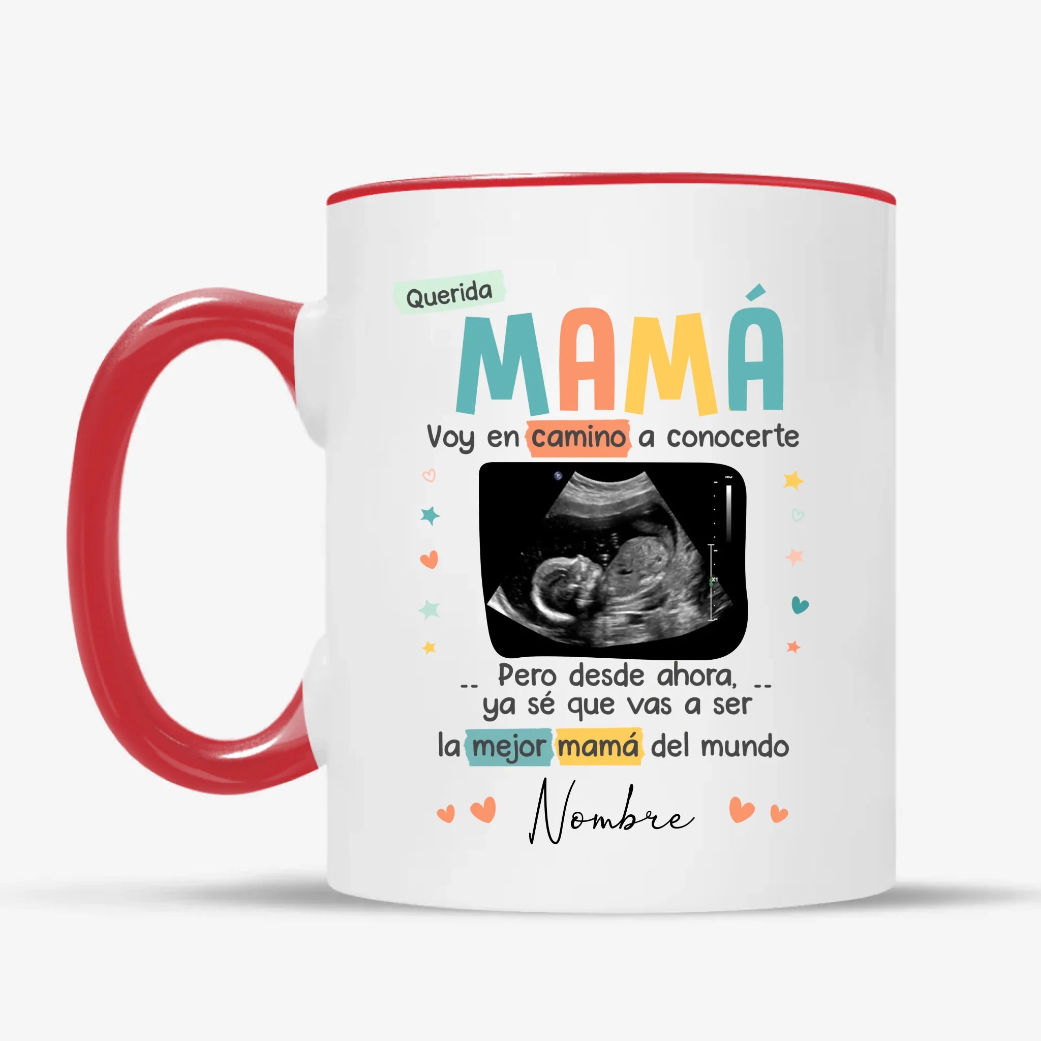 Querida mamá - Taza personalizada con foto Regalo para una mamá primer ...