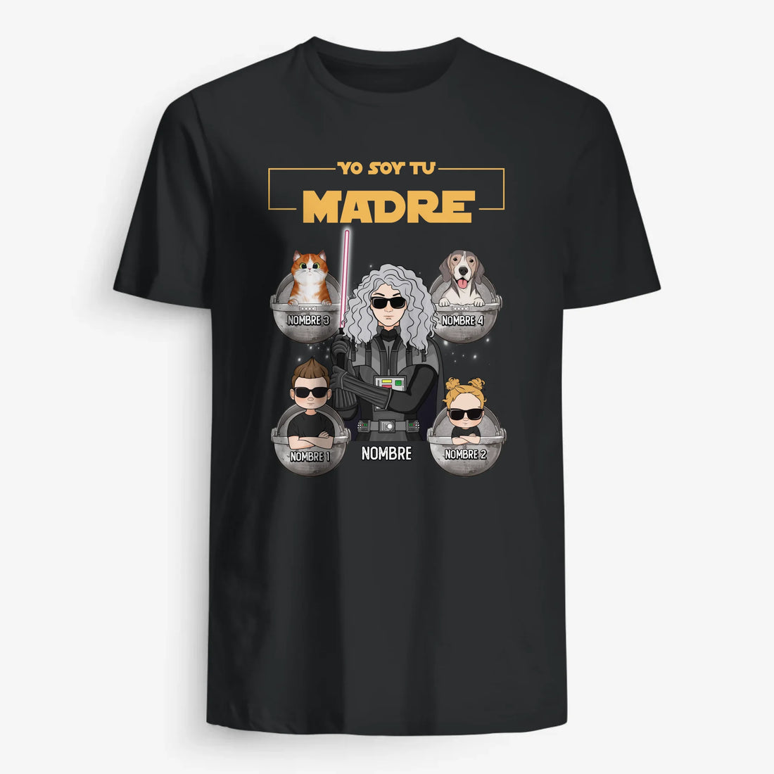 CLASSIC MEN T-SHIRT Dark Front