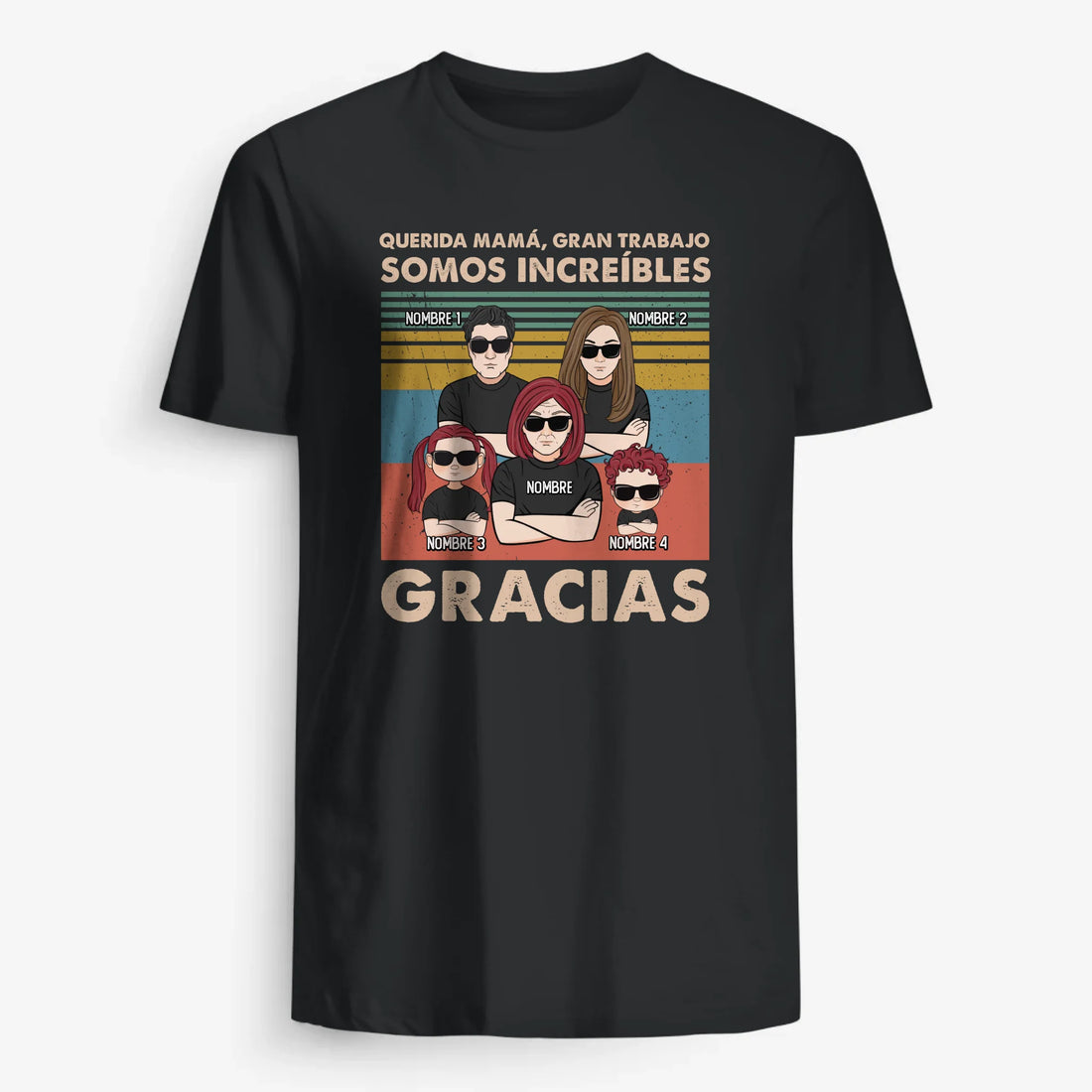 CLASSIC MEN T-SHIRT Dark Front